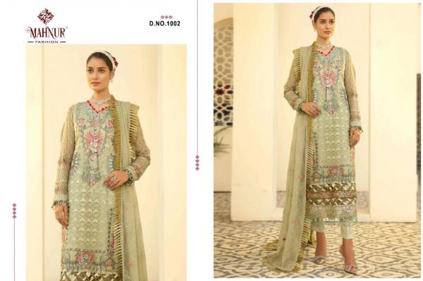 Mahnur 6 Bridal Wear Georgette Designer Salwar Suits Collection